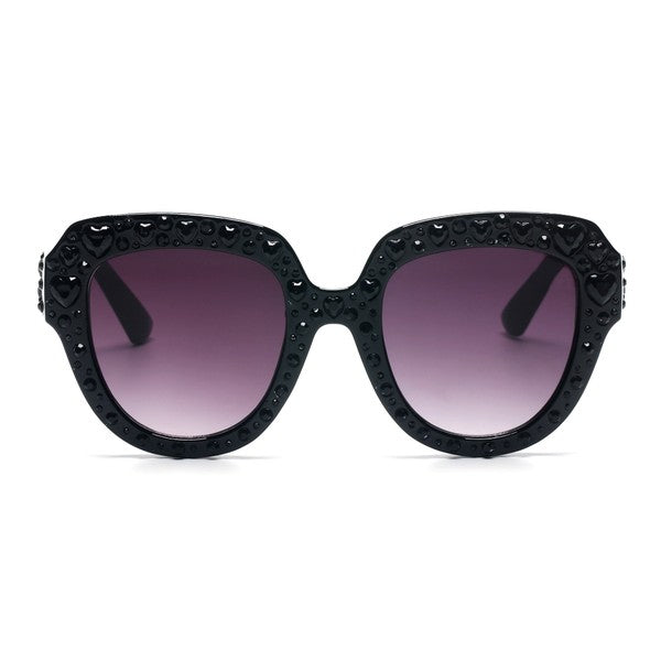 Women Round Cat Eye Sunglasses